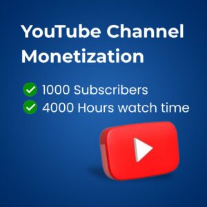 YouTube Channel Monetization Service to Get Approved Fast