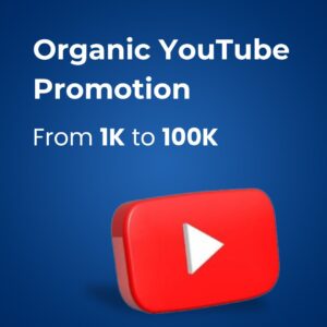 Organic YouTube Promotion to Boost Views, Subscribers & Engagement